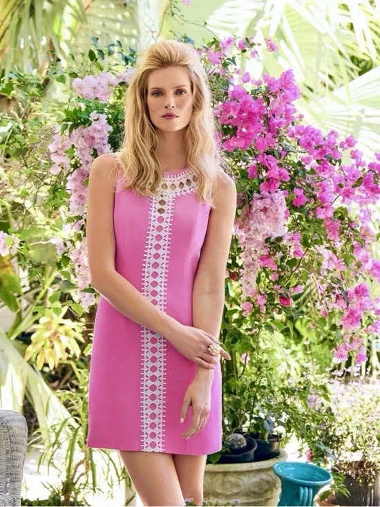 Lilly Pulitzer Mila Shift Confetti Pink size 16 nwt $228 - Picture 4 of 9